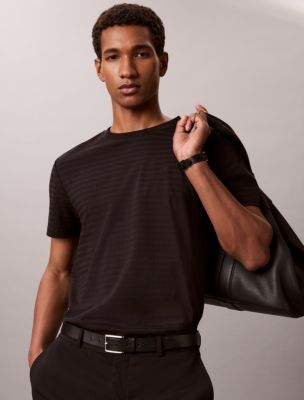 Мужские футболки Calvin Klein Stripe Classic T-Shirt — фото 5