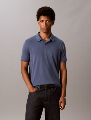 Liquid Touch Polo Shirt, Vintage Indigo