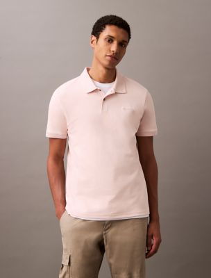 Liquid Touch Polo Shirt, Silver Peony