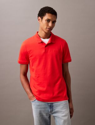 Liquid Touch Polo Shirt, Red Alert