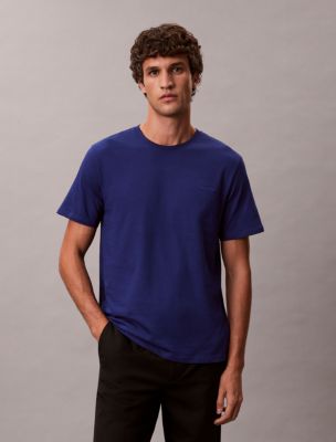 Liquid Touch Crewneck T-Shirt, Track Blue
