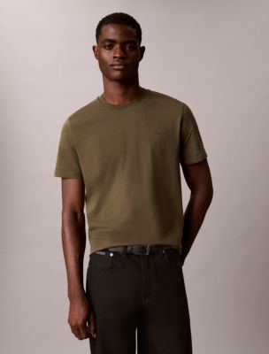 Liquid Touch Crewneck T-Shirt, Olive Night
