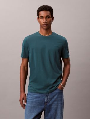 Liquid Touch Crewneck T-Shirt, Tahoe Green 