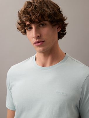 Liquid Touch Crewneck T-Shirt, Cloud Blue