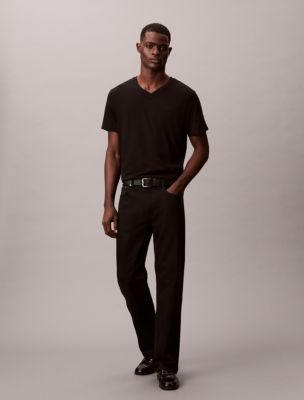Мужские футболки Calvin Klein Liquid Touch Classic V Neck T-Shirt — фото 2