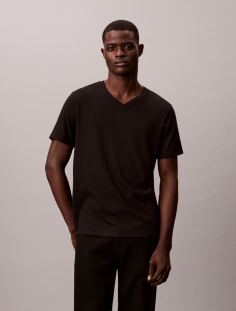 Мужские футболки Calvin Klein Liquid Touch Classic V Neck T-Shirt