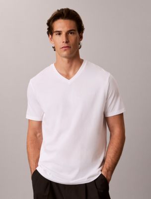 Liquid Touch Classic V Neck T-Shirt, Bright White