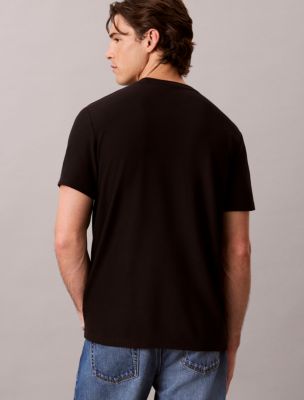 Мужские футболки Calvin Klein Pique Contrast Piping Tee — фото 4