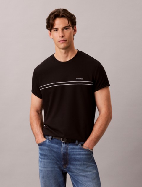 Мужские футболки Calvin Klein Pique Contrast Piping Tee