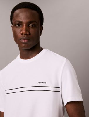 Pique Contrast Piping Tee - thumbnail 4