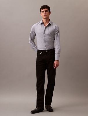 Solid Oxford Classic Button-Down Shirt, Ink