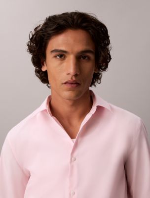 Мужские рубашки Calvin Klein Supima Stretch Cotton Slim Shirt — фото 3