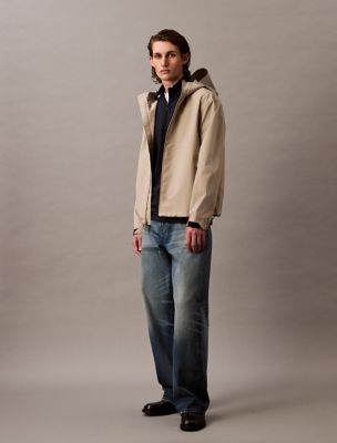 Tech Pique Quarter Zip Mock Neck Top | Calvin Klein