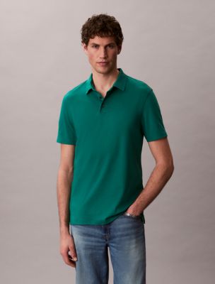 Supima Cotton Classic Polo Shirt, Enchanted Forest