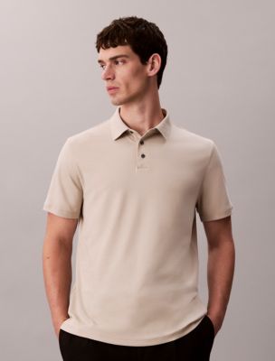 Supima Cotton Classic Polo Shirt, Island Fossil