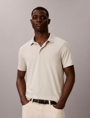 Supima Cotton Classic Polo Shirt, Moonstruck