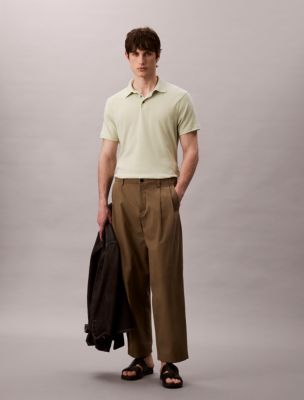 Supima Cotton Classic Polo Shirt, Tender Greens