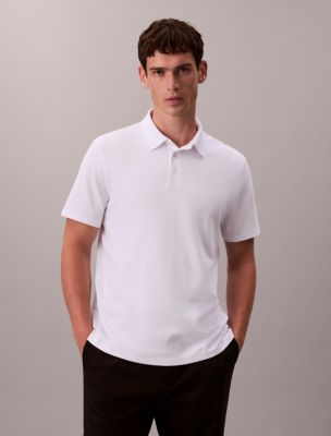 Supima Cotton Classic Polo Shirt, Bright White