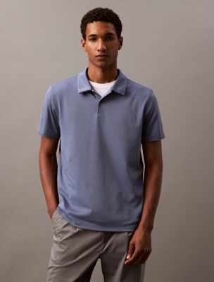 Performance Classic Polo Shirt, Vintage Indigo