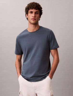 Supima Cotton Crewneck T-Shirt, Dark Slate