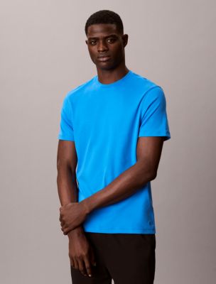 Supima Cotton Crewneck T-Shirt, French Blue