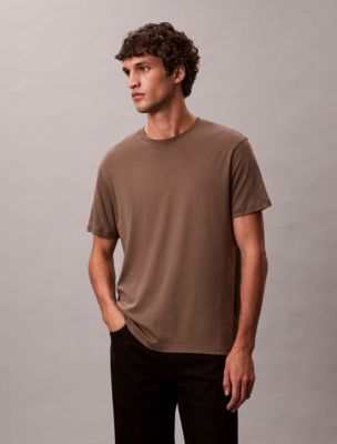 Supima Cotton Crewneck T-Shirt, Morel