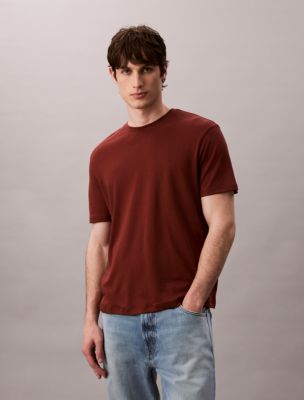 Supima Cotton Crewneck T-Shirt, Academic Red