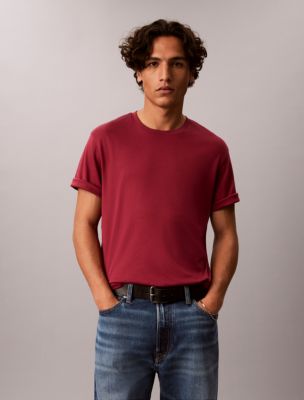 Supima Cotton Crewneck T-Shirt, Rhododendron