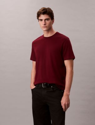 Supima Cotton Crewneck T-Shirt, Renaissance Red