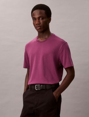Supima Cotton Crewneck T-Shirt, Dutchess Plum