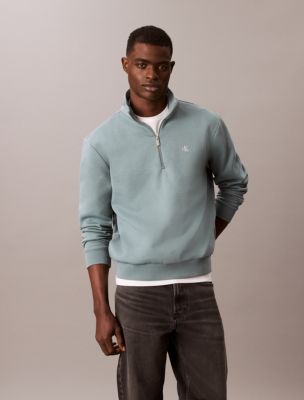 Archive Logo Fleece Quarter Zip Sweatshirt, Trooper