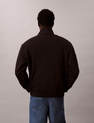 Мужские худи Calvin Klein Archive Logo Fleece Quarter Zip Sweatshirt — фото 4
