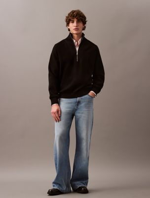 Tech Knit Quarter Zip Sweater | Calvin Klein