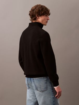 Tech Knit Quarter Zip Sweater | Calvin Klein