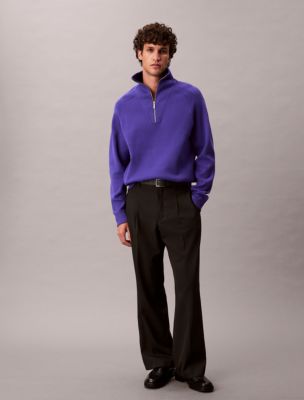Tech Knit Quarter Zip Sweater | Calvin Klein