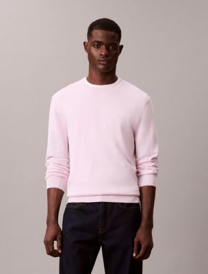 Supima Cotton Classic Sweater, Spring Lilac 