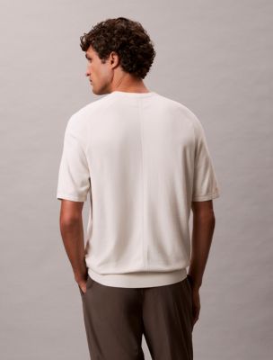 Мужские свитеры Calvin Klein Tech Knit Crewneck Sweater T-Shirt — фото 4