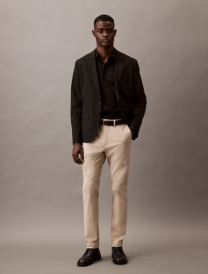 Tech Slim Stretch Woven Chino, Plaza Taupe