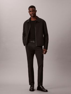 Tech Slim Stretch Woven Chino, Black