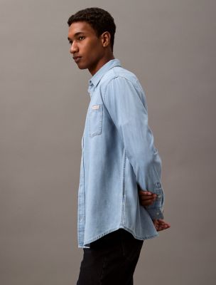 Classic Denim Button-Down Shirt | Calvin Klein