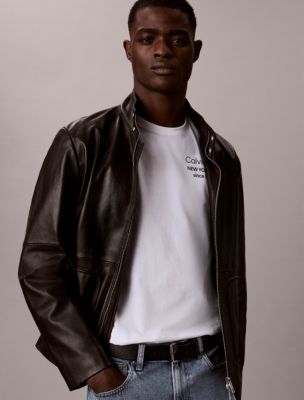Мужская футболка Calvin Klein CK NYC с логотипом и принтом, цвет: Яркий белый — фото 3