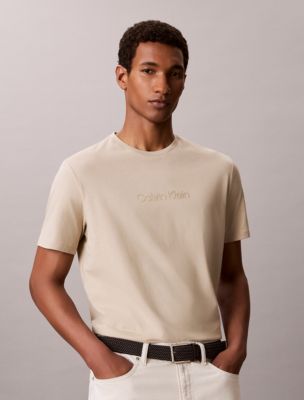 Shiny HD Logo Tee, White Pepper