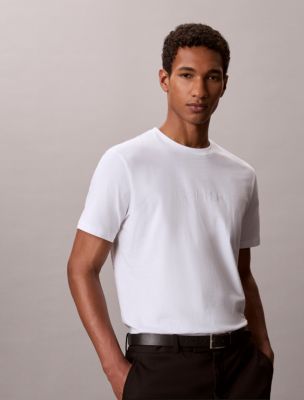 Shiny HD Logo Tee, Bright White