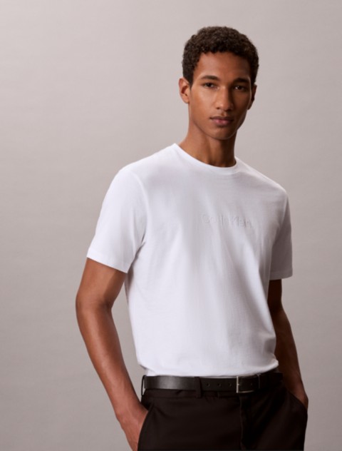 Мужские футболки Calvin Klein Shiny HD Logo Tee