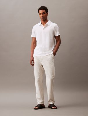 Supima Cotton Polo Shirt, Brilliant White