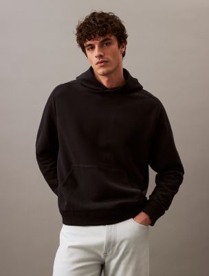 Luxe Terry Hoodie, Black Beauty