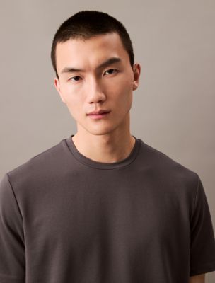 Tech Pique T-Shirt, Forged Iron