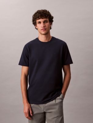 Tech Pique T-Shirt, Dark Sapphire