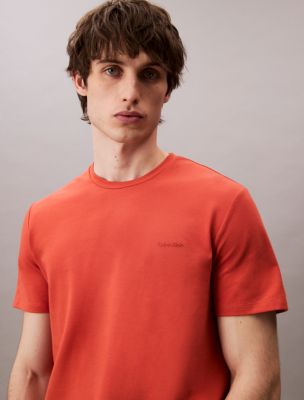 Tech Pique T-Shirt, Mecca Orange