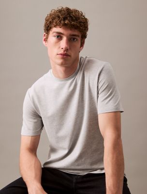 Tech Pique T-Shirt, Heroic Grey Heather